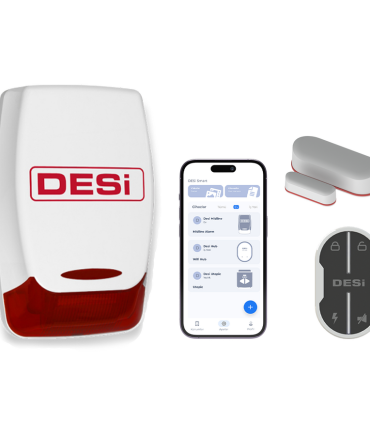 Desi Midline Smart Akıllı Alarm Sistemi + Keypad (Wifi-Bluetooth-Uygulama ile Kullanım) ürünümüz - Desi Güvenlik Sistemleri